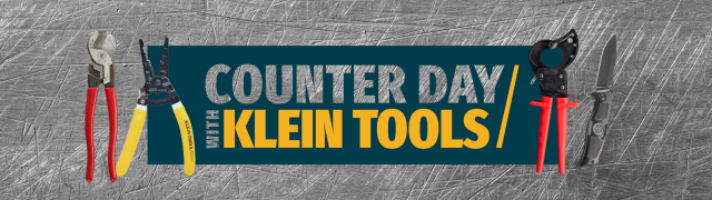 Counter Day in Clute with Klein Tools - May 22nd
