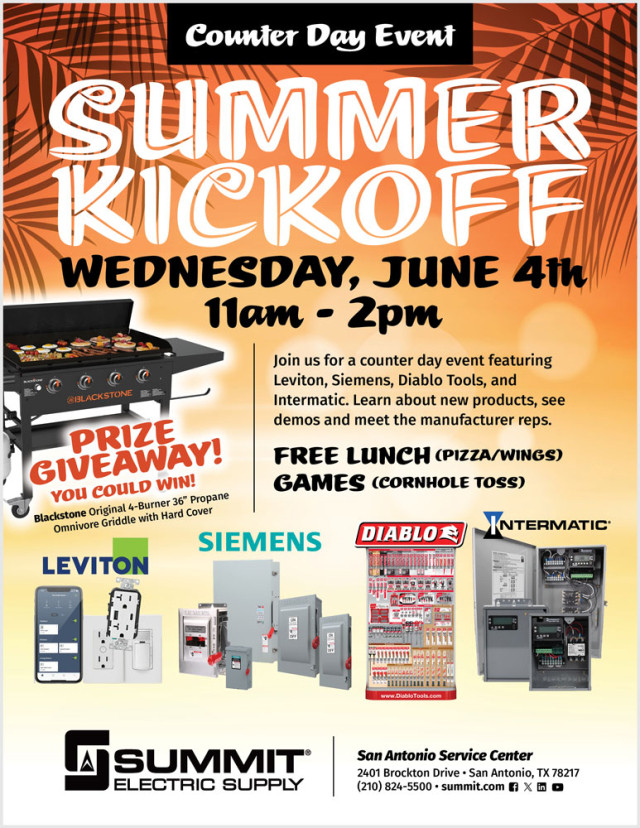 San Antonio Counter Day Event - June 4th