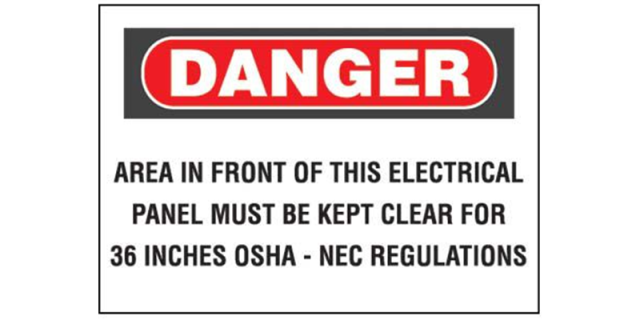 Panduit Pre Printed Safety Labels