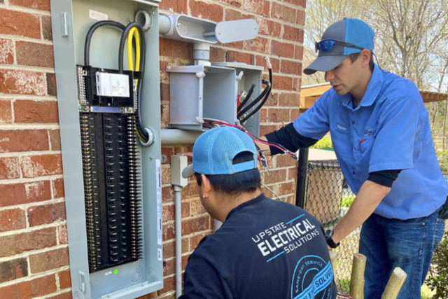 Installing load center