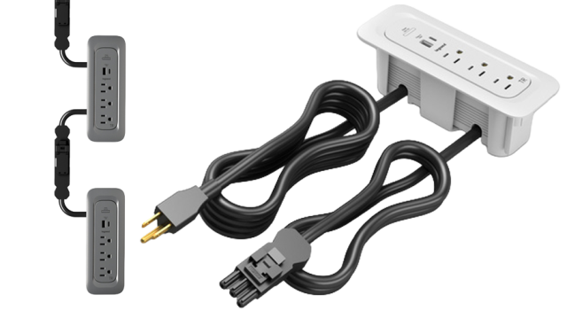 Legrand Wiremold Modular Tabletop Power Systems 
