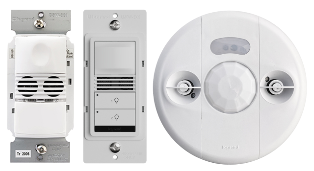 Legrand Wattstopper® Standalone Occupancy and Vacancy Sensors 