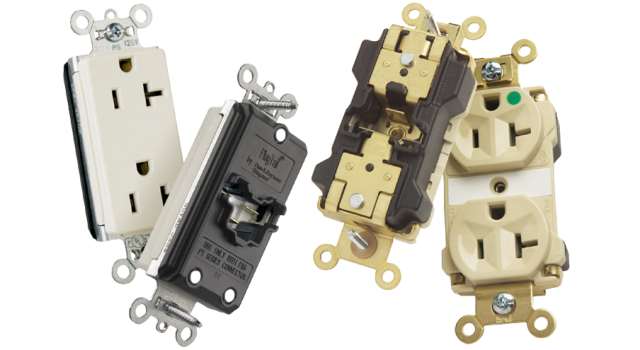 Pass & Seymour Wiring Devices Standard & Hospital‑Grade Receptacles 