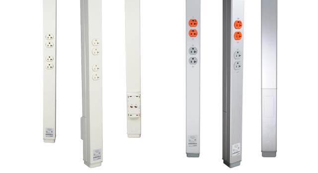 Legrand Wiremold Tele-Power Poles and Power Towers 