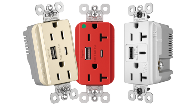 Pass & Seymour Wiring Devices USB & Specialty Receptacles 
