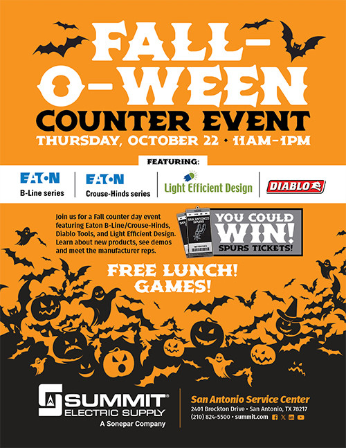 Fall-O-Ween Counter Event in San Antonio on October 22, 2026